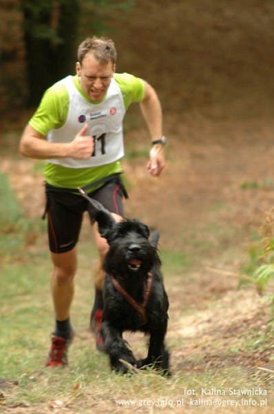 Hornobezděkovský canicross  17.července 2010